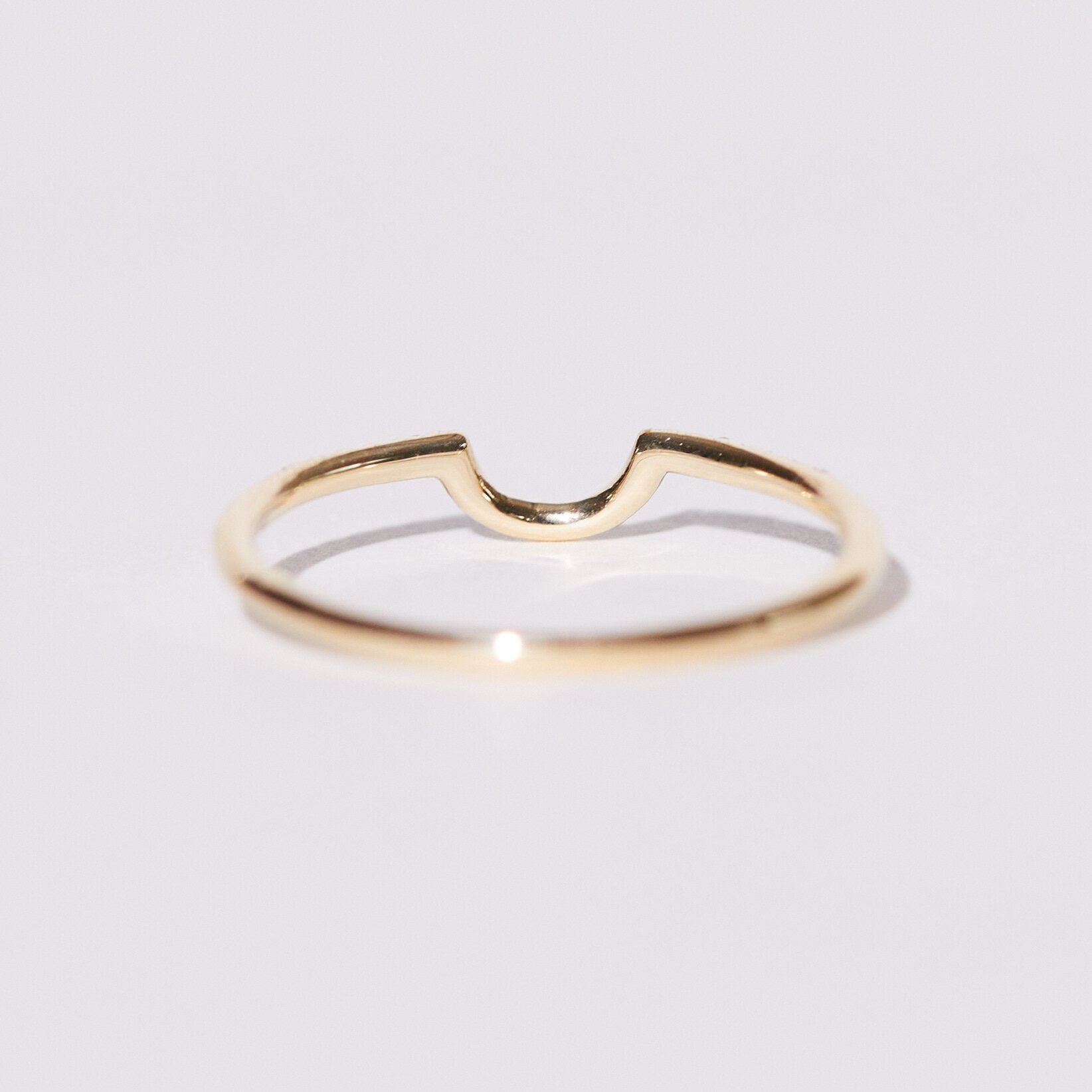 Light / Form Diamond Trace Ring